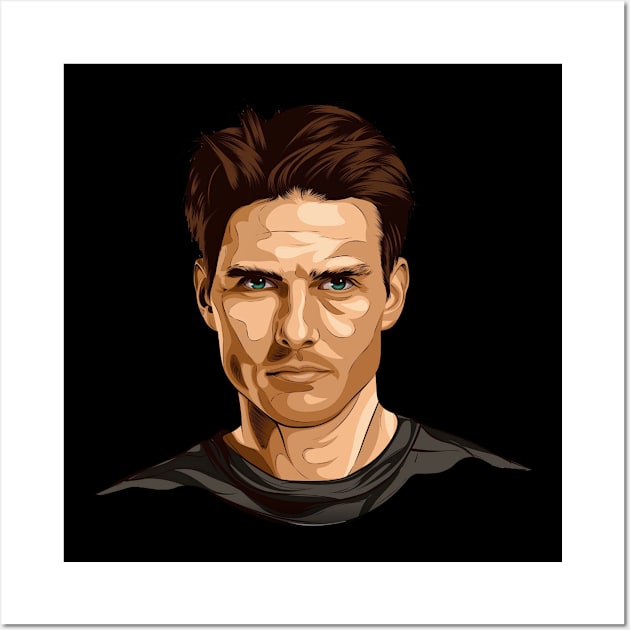 Tom Cruise Fan Art Wall Art by AllWellia